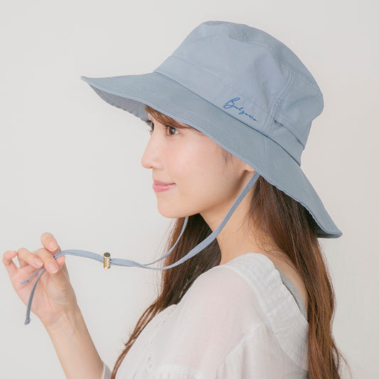 ラメ入りサイド刺繍ハット