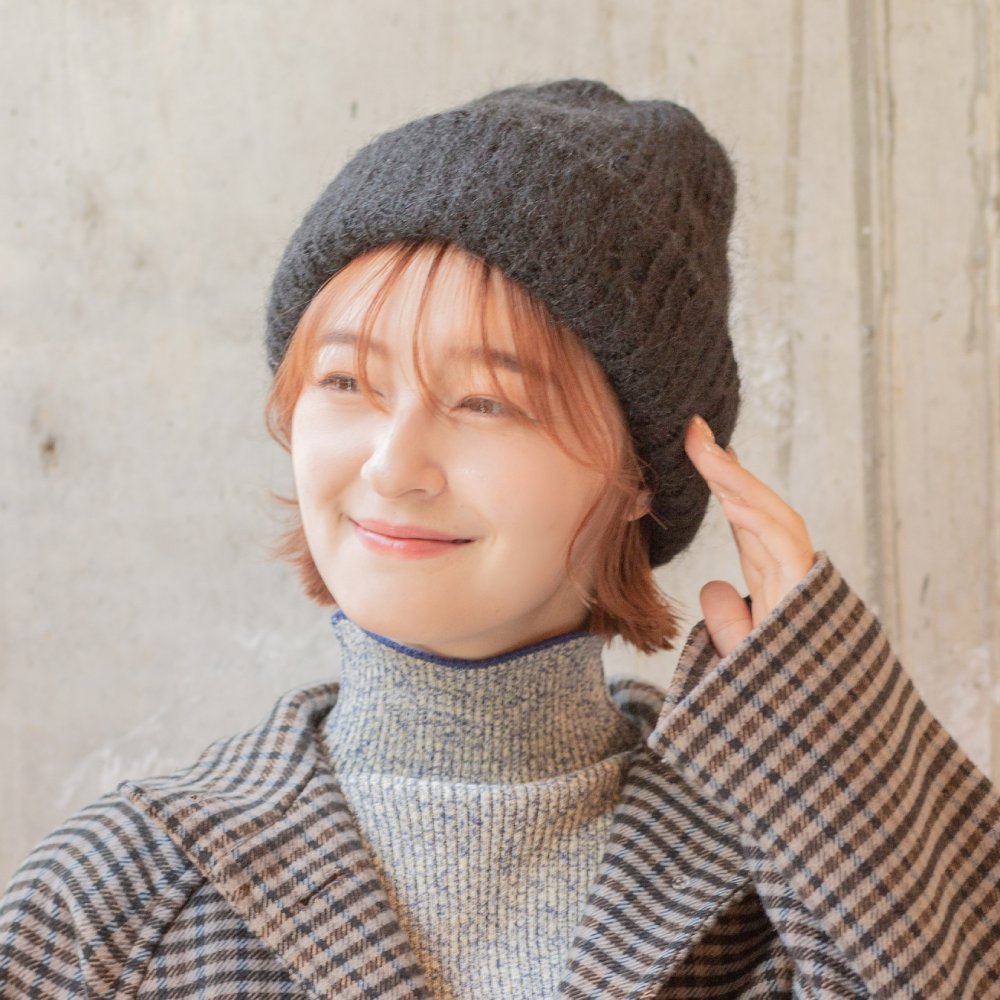 Assorted Mohair Knit Beanie