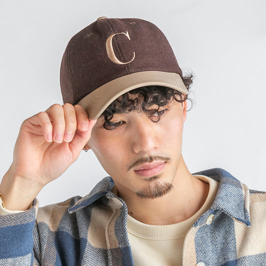 C刺繍配色CAP