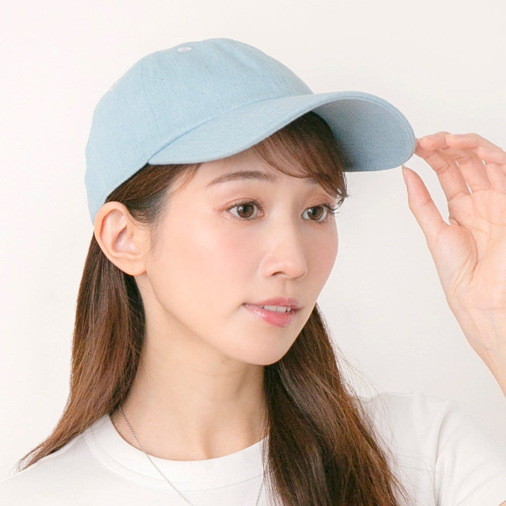 デニムシンプルキャップ