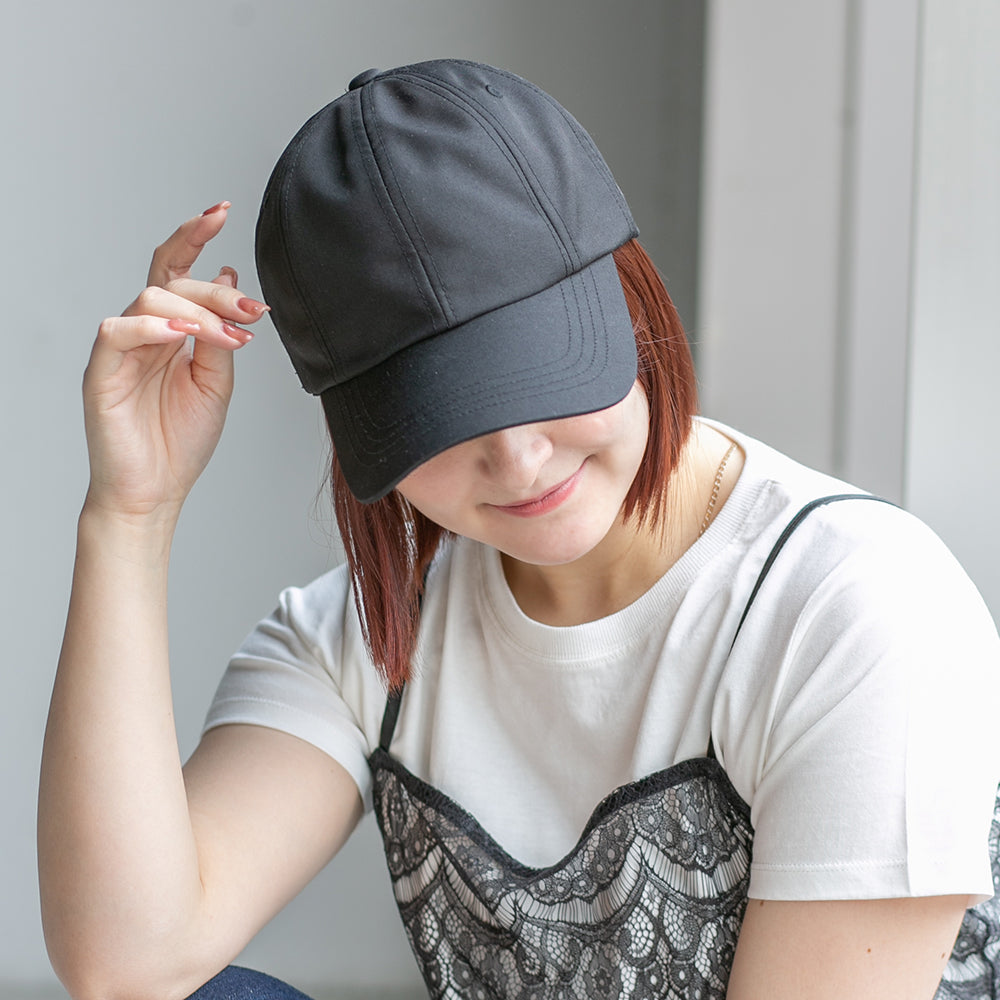 8枚ハギロゴ入りキャップ