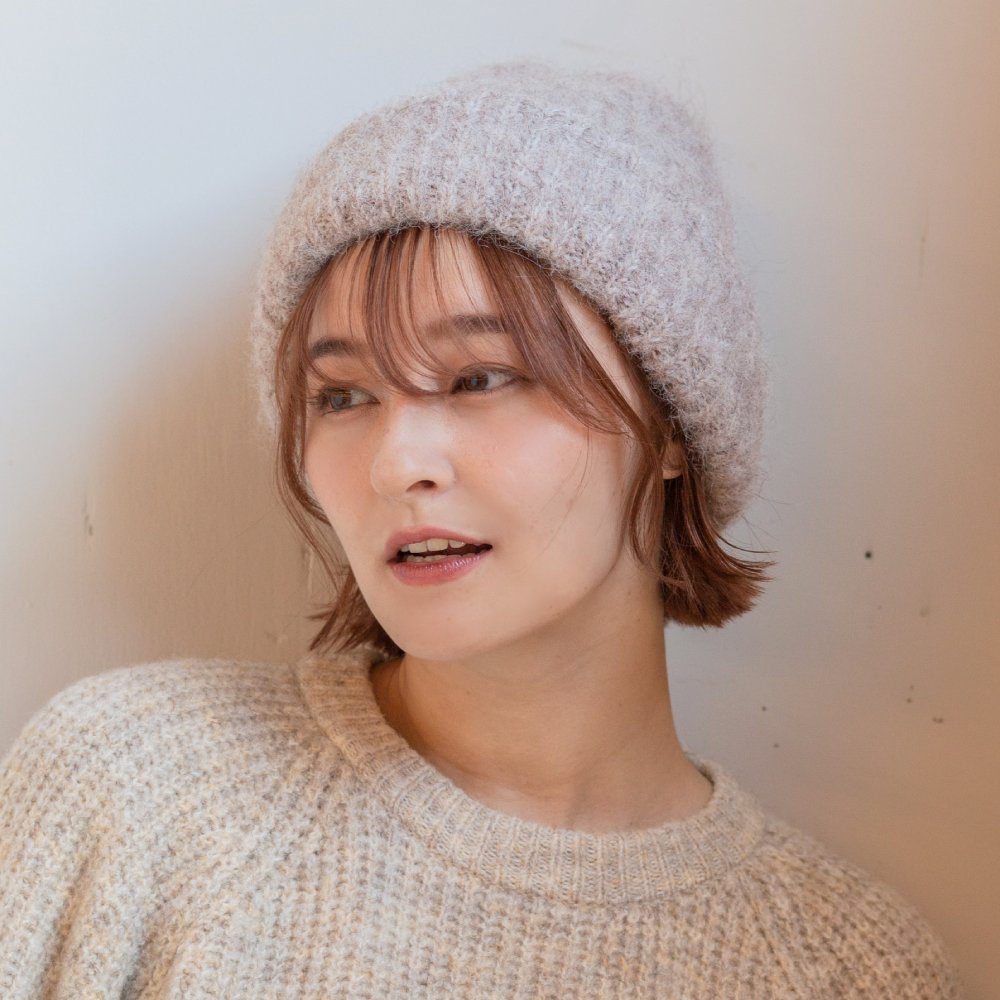 Assorted Mohair Knit Beanie