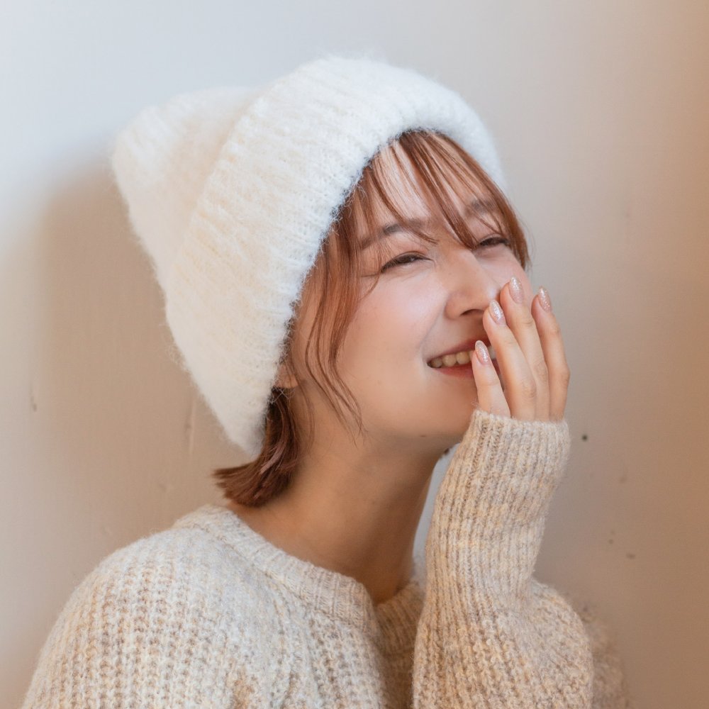 Assorted Mohair Knit Beanie