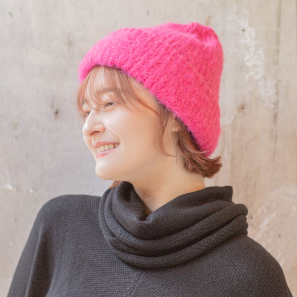Assorted Mohair Knit Beanie