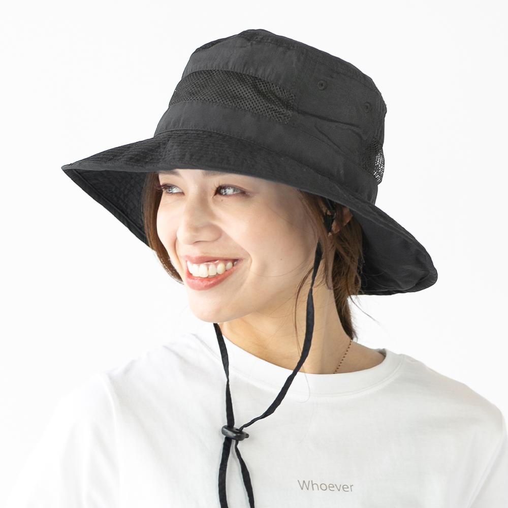 撥水垂れ付きメッシュサファリ