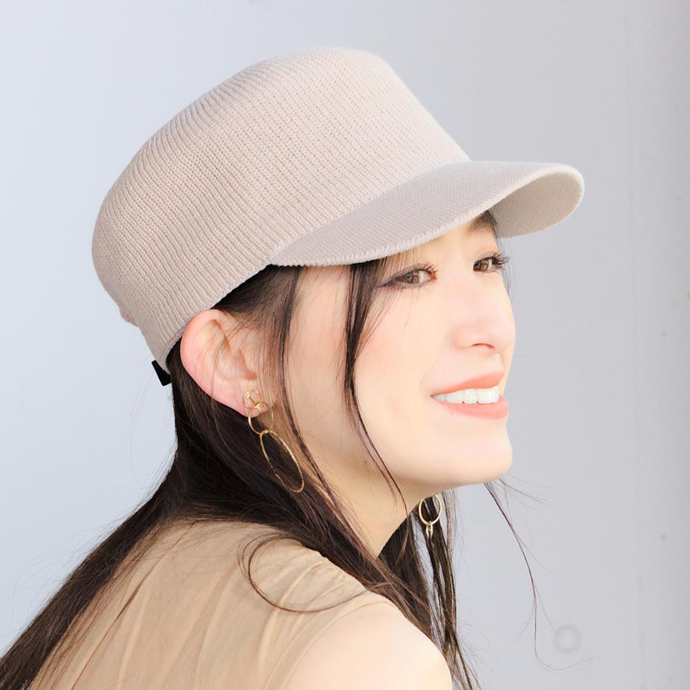 綿麻混サーモキャップ