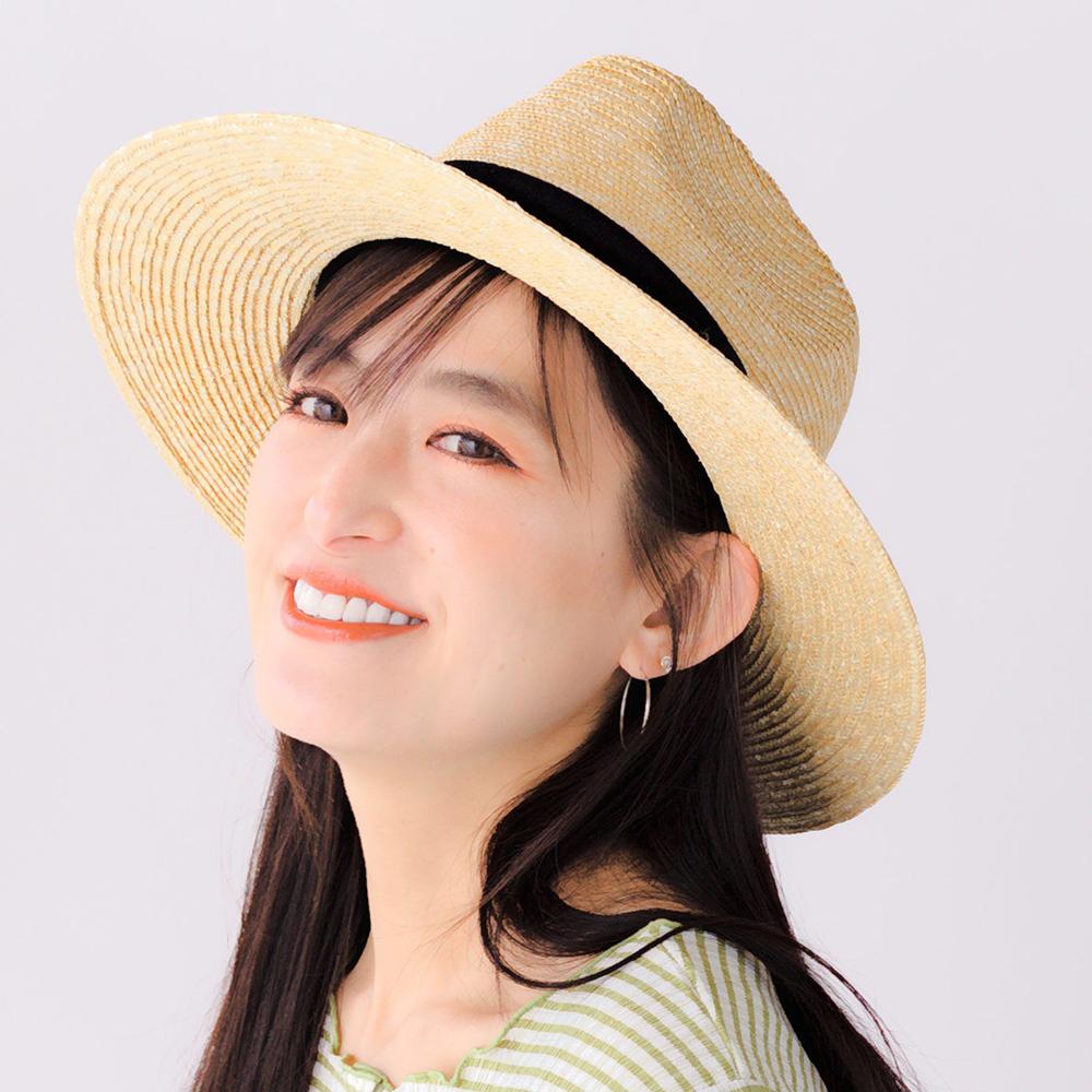 麦ブレードツバ広中折