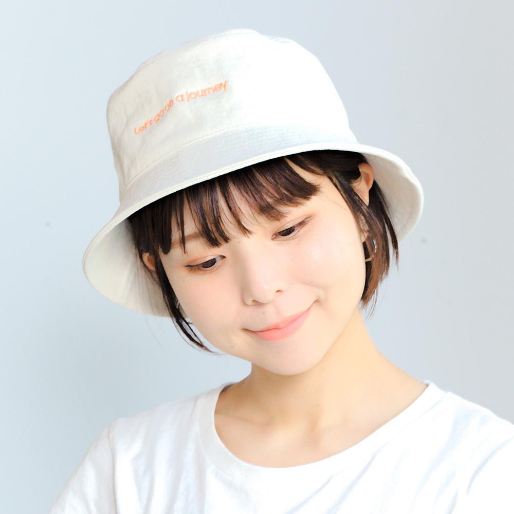 厚地ツイル刺繍バケハ