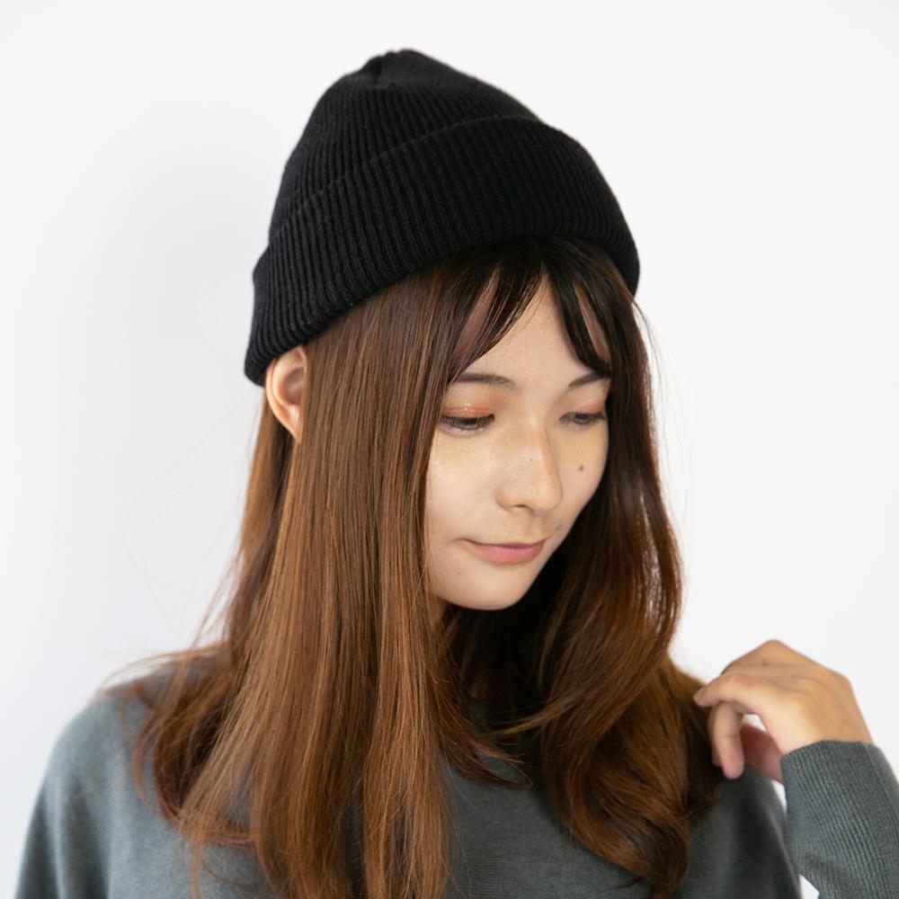 折返シンプルニットショートワッチ