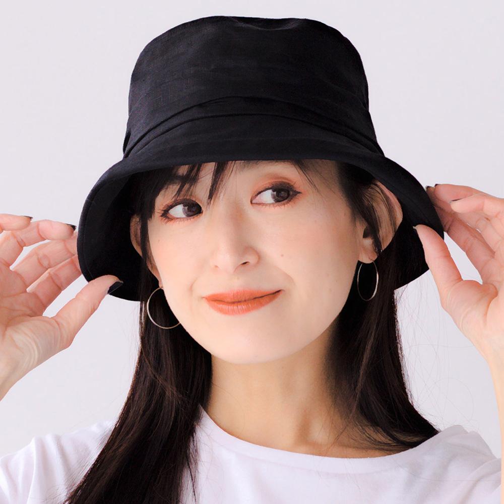 リネンエッジアップブルトン