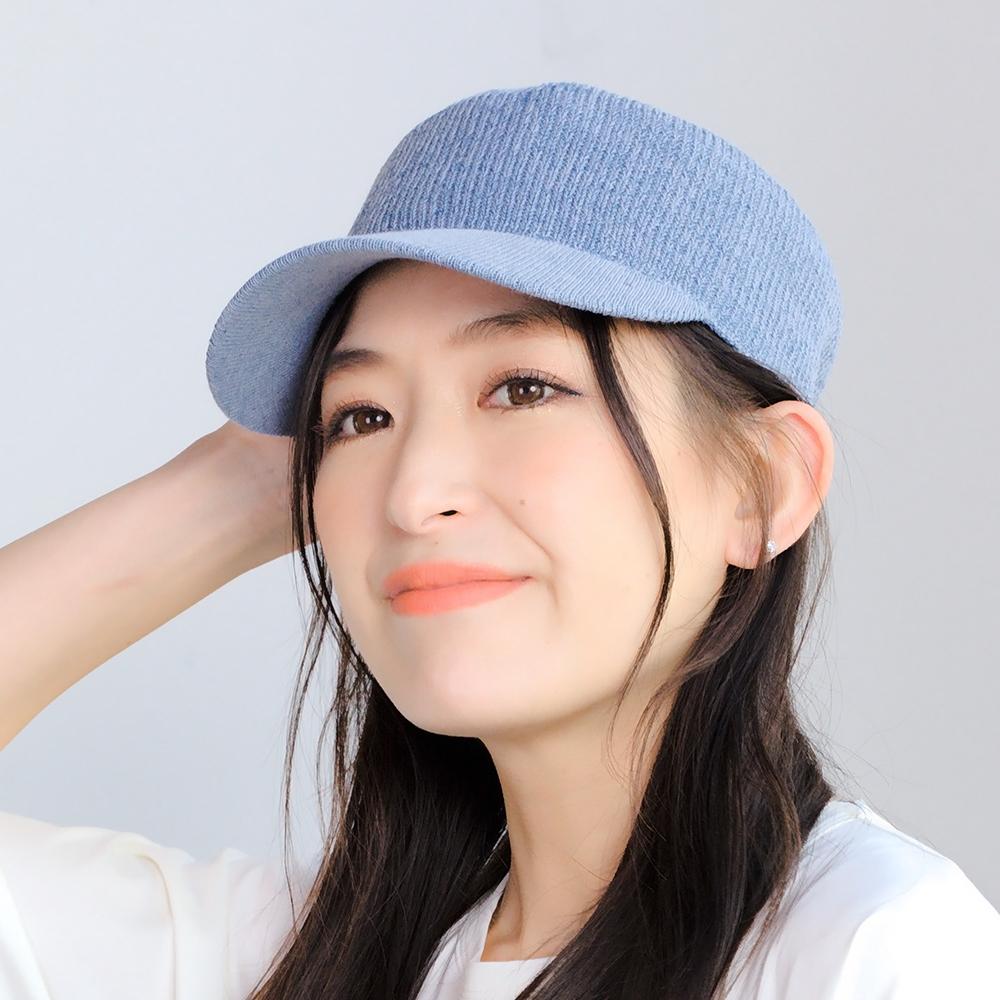 綿麻混サーモキャップ