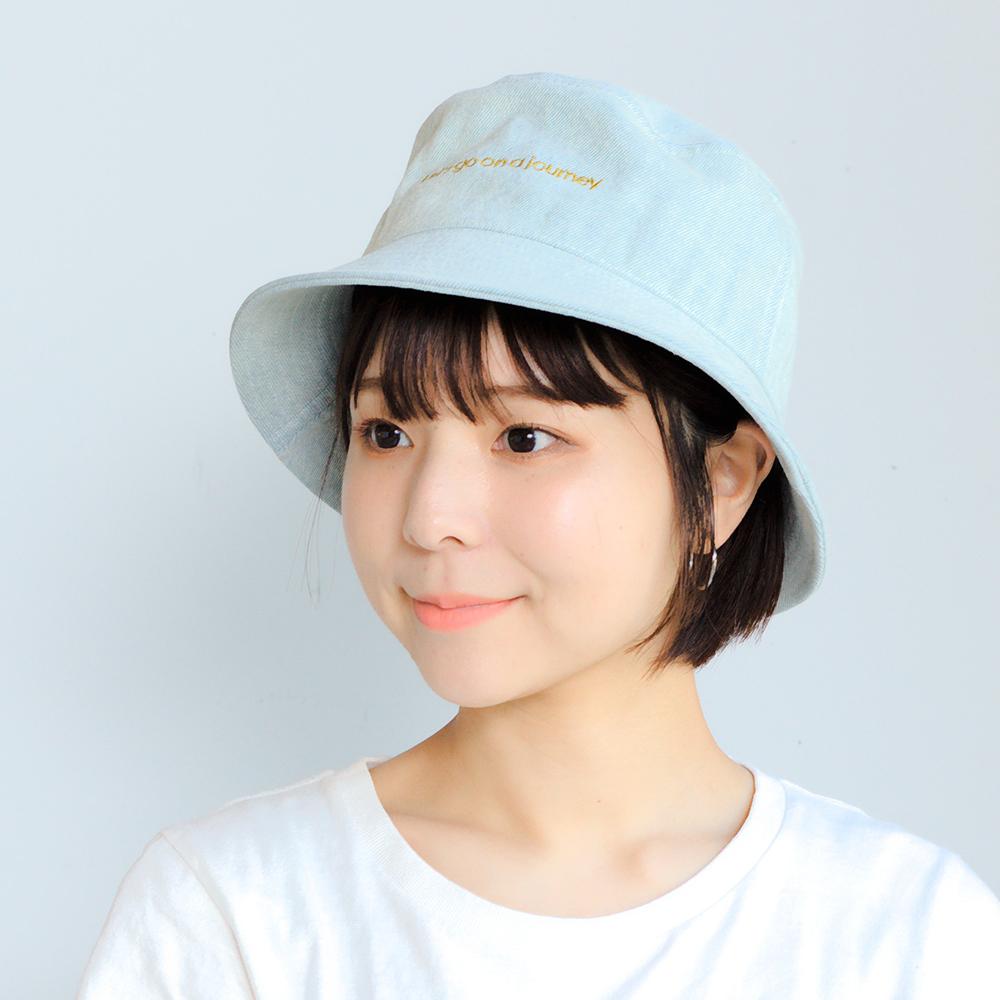 厚地ツイル刺繍バケハ