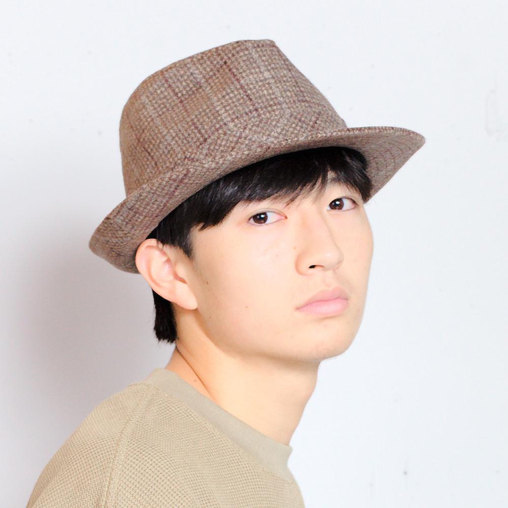 チェック中折