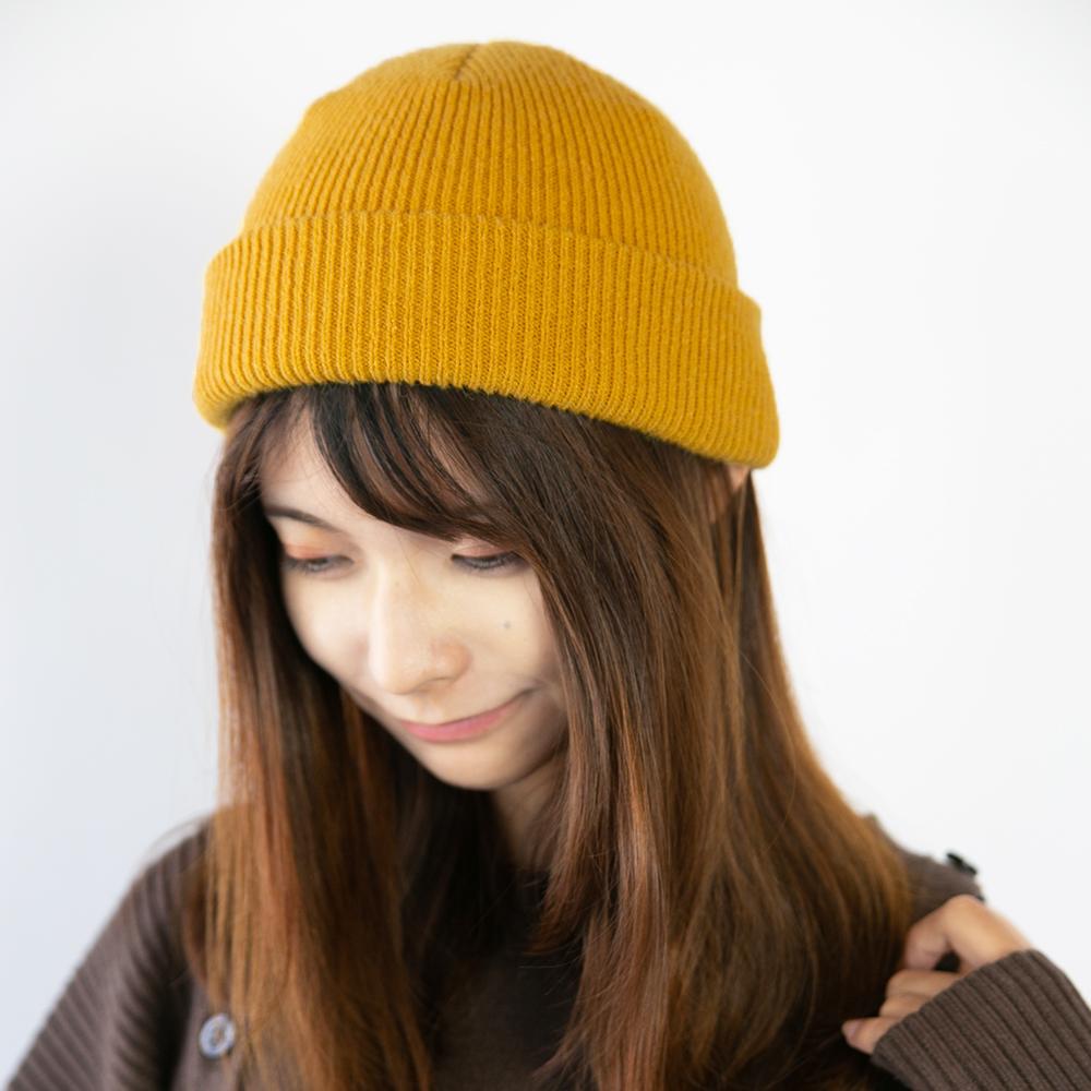 折返シンプルニットショートワッチ