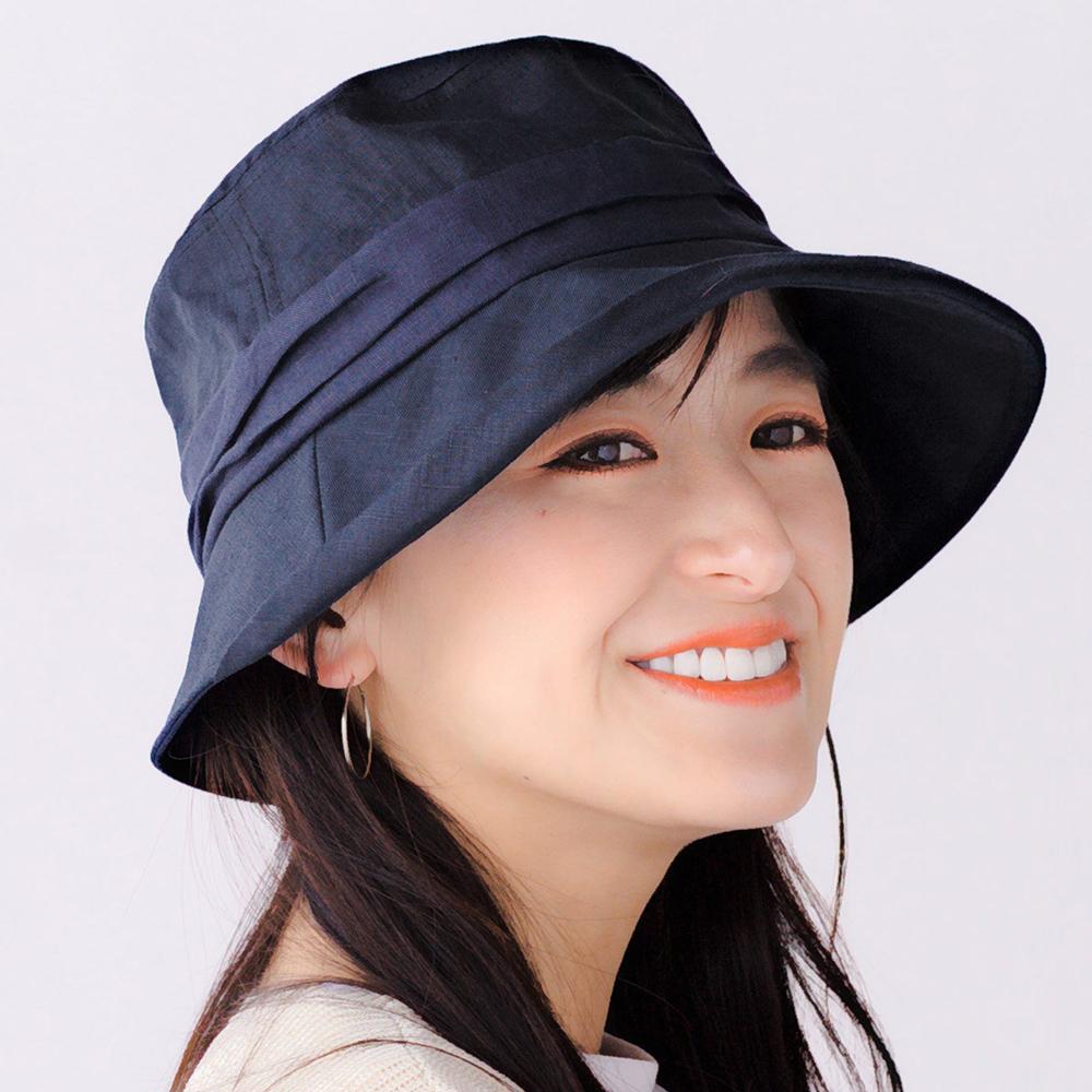 リネンエッジアップブルトン