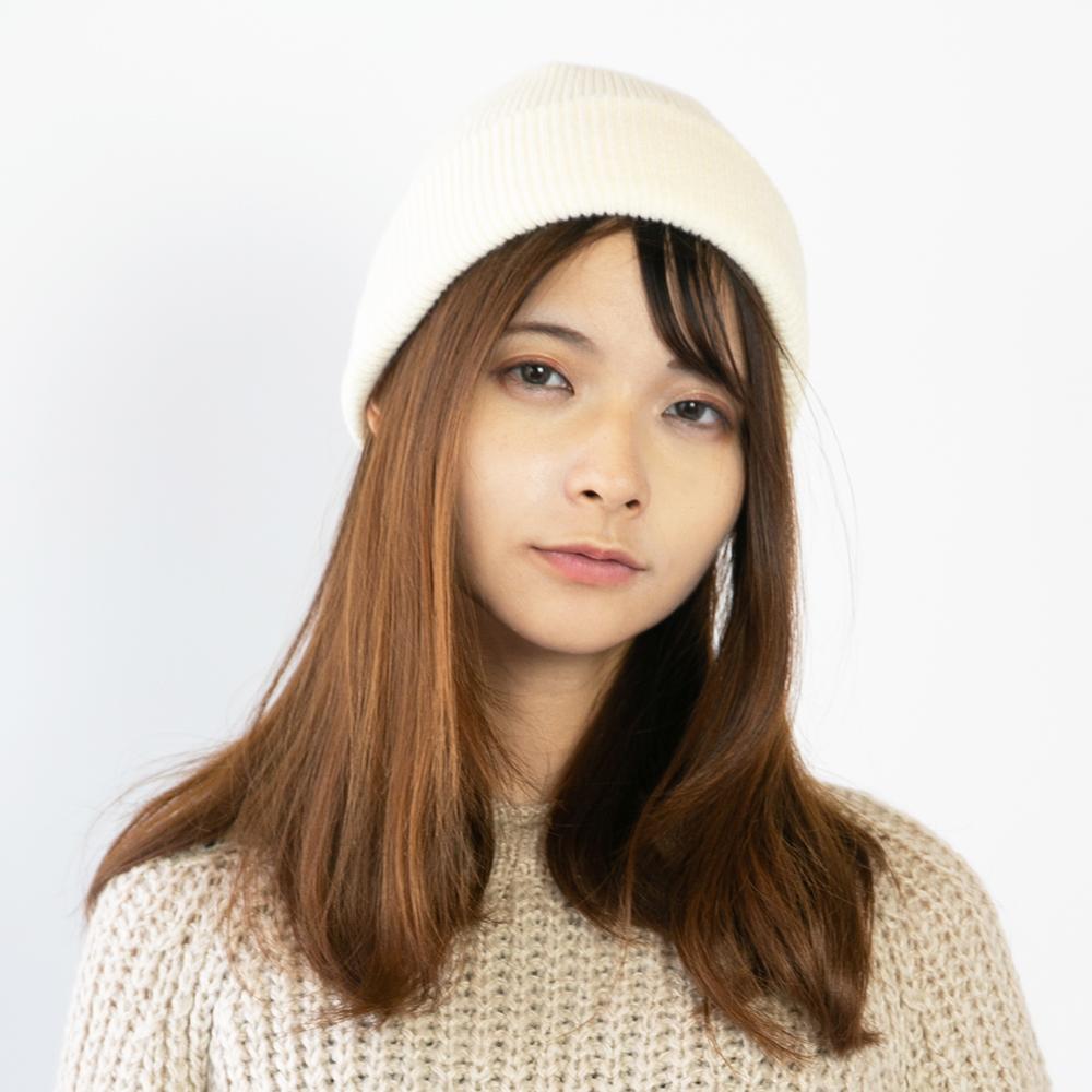 折返シンプルニットショートワッチ