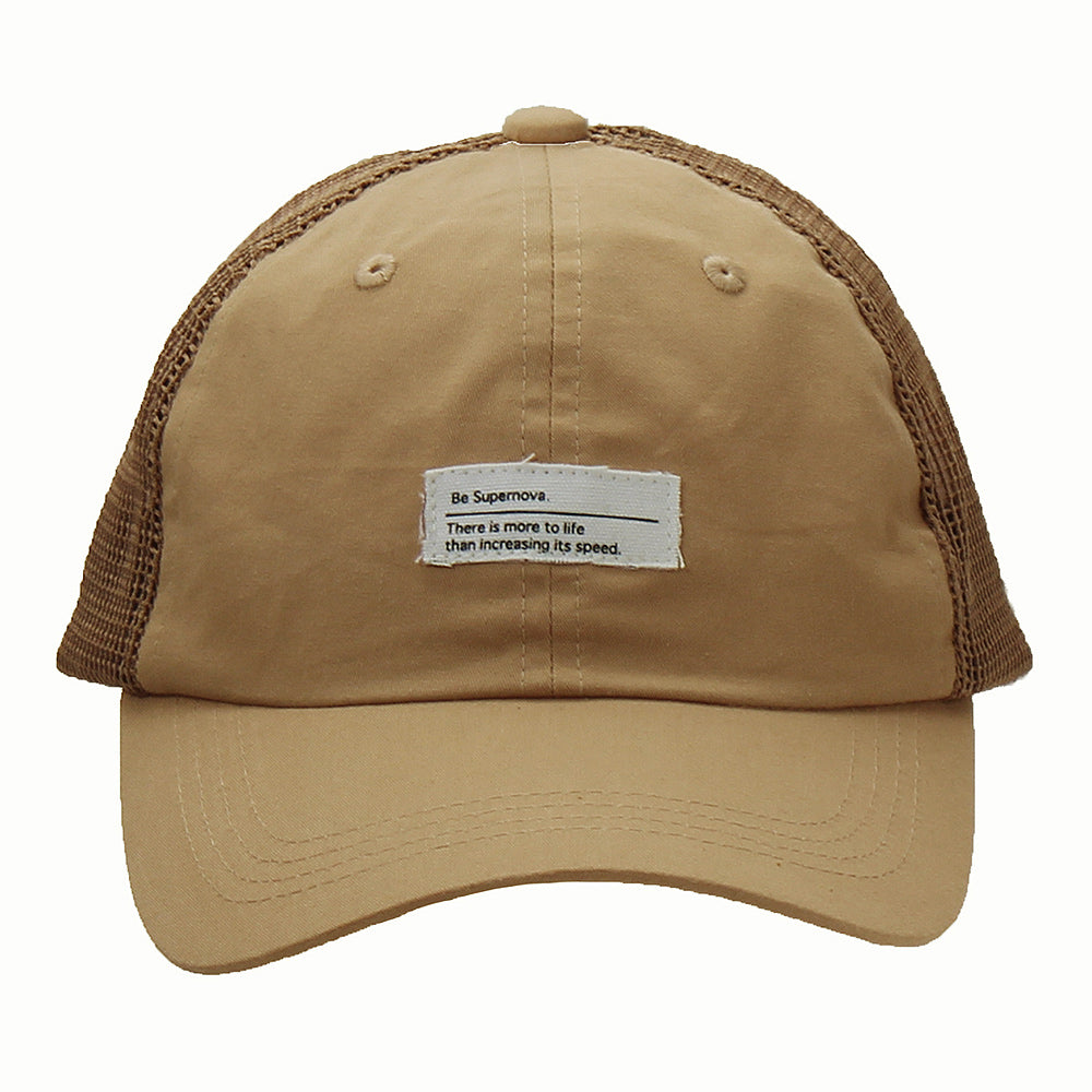 切替メッシュサマーキャップ