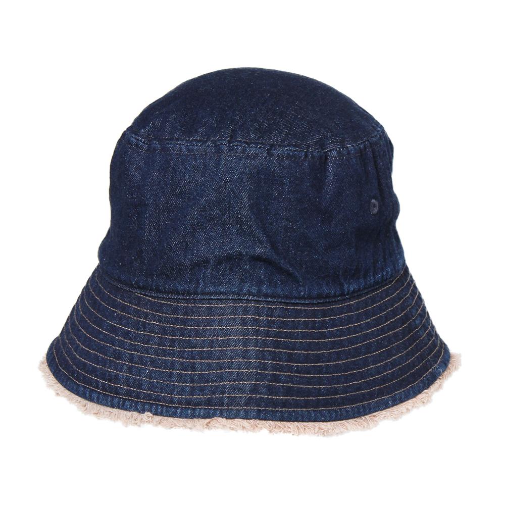 デニムフリンジバケハ