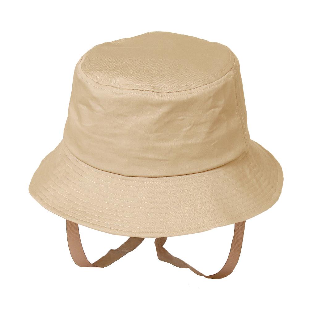 ストラップバケットハット