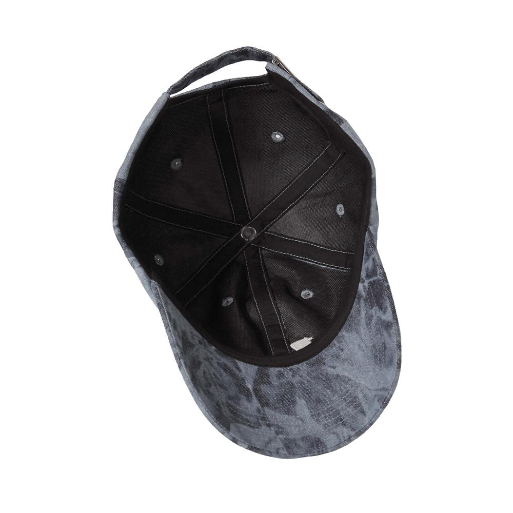 インディゴFlorence 刺繍キャップ