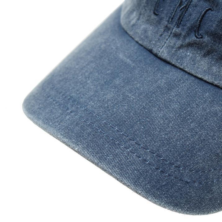 EMC刺繍ストーンウォッシュキャップ