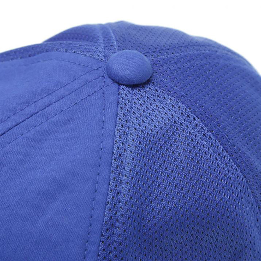 ロゴ入タレ付きメッシュキャップ