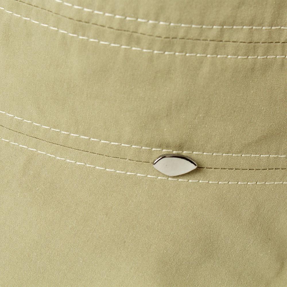 ステッチ入斜めはぎクロッシェ