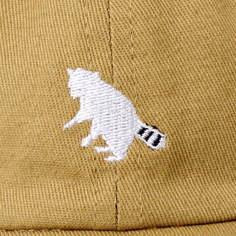動物刺繍キャップ