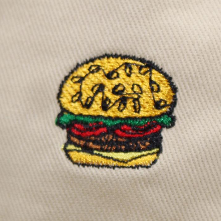 フードポイント刺繍バケット