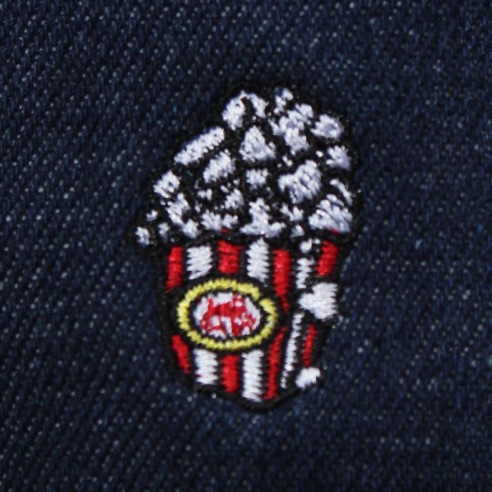 フードポイント刺繍バケット